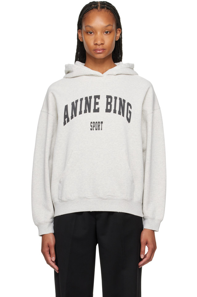 

Худи Harvey Anine Bing, серый