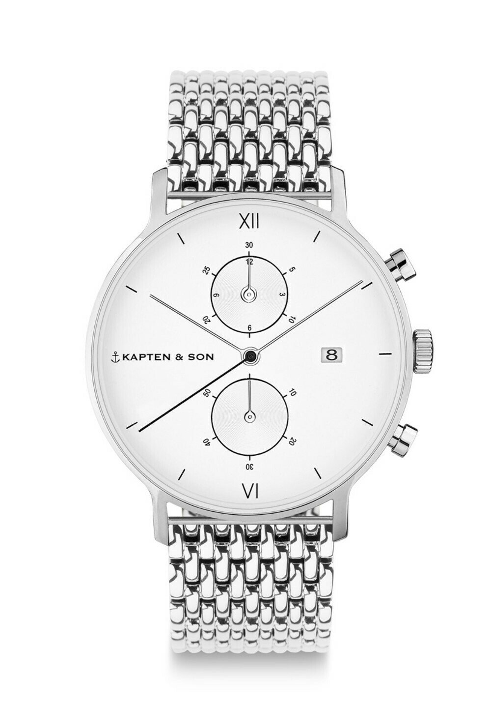 

Часы Chrono Kapten & Son, цвет silver coloured white