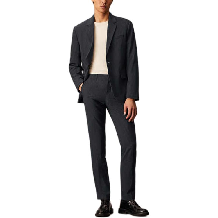 

Мужской деловой костюм mystic Calvin Klein, серый