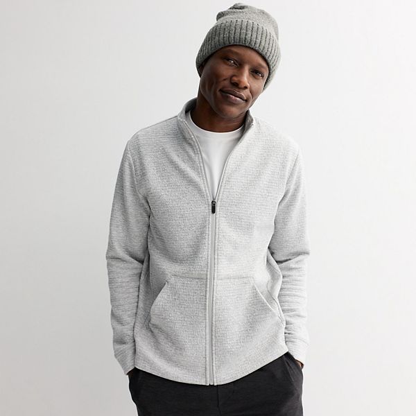 

Мужская куртка с текстурными полосками на молнии Flx, Flint Gray Heather