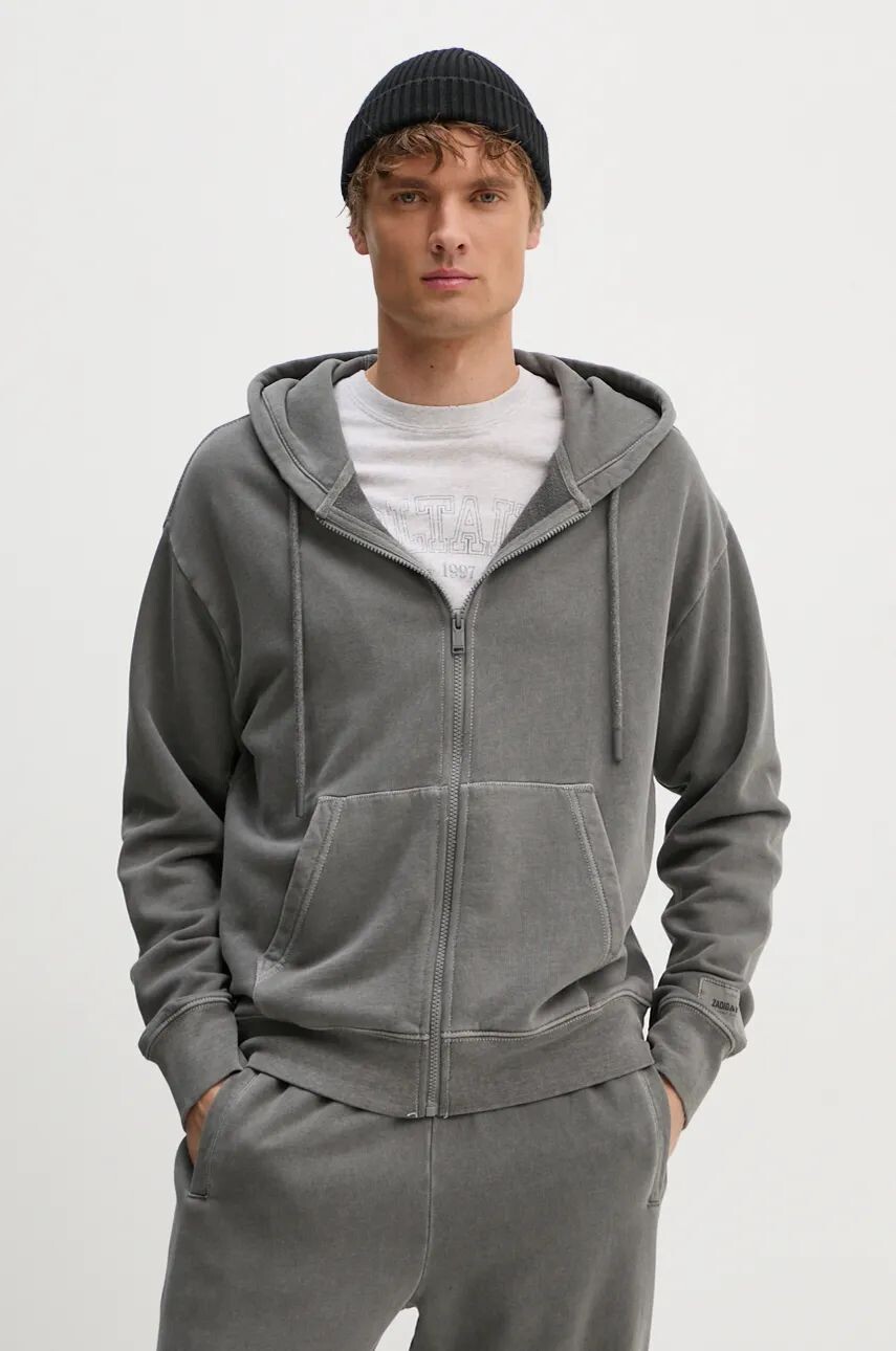 

ZADIG&VOLTAIRE толстовка из хлопка, серый