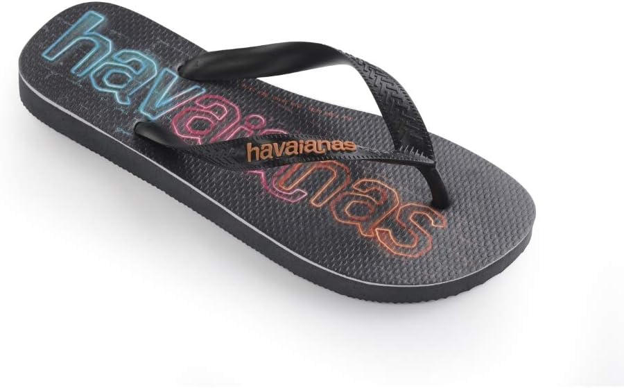 Сланцы Havaianas Unisex Top Logomania 2, New Graphite — фото 2