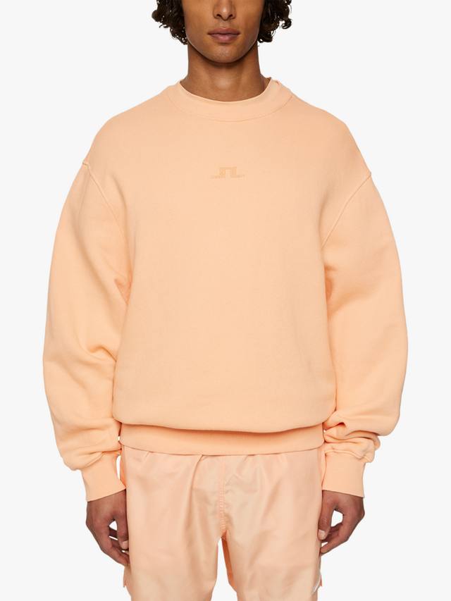 

Свитшот Callan с хлопковым логотипом J.Lindeberg, Mid Orange