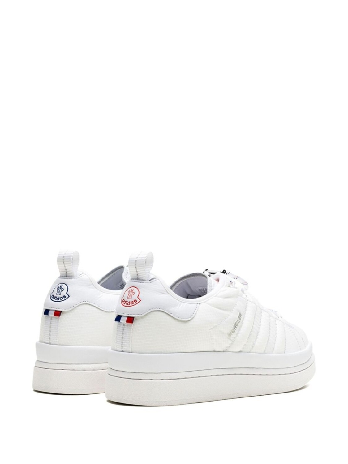 Adidas кроссовки adidas x Moncler Campus "Core White", белый — фото 3