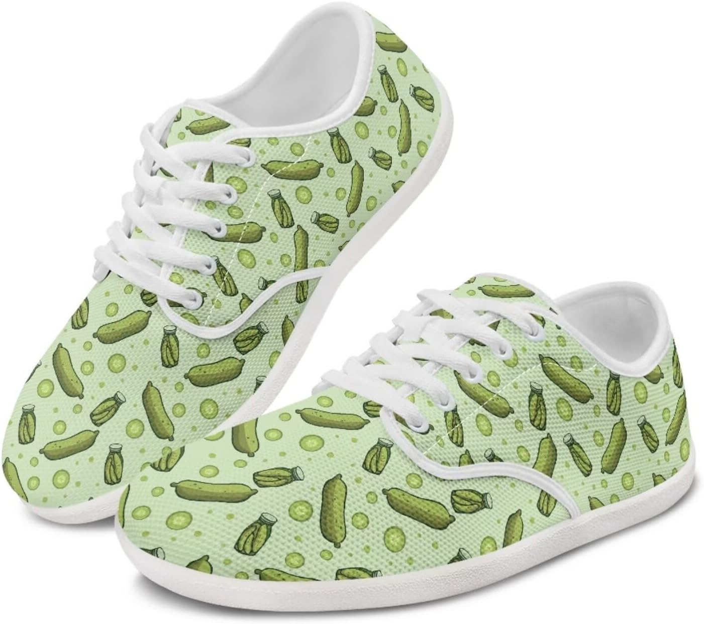 

Женские босоножки Forchrinse Blue Galaxy с принтом кошки, с широкой носочной частью, кроссовки для ходьбы и бега, нулевая разница высот, шнуровка, зеленый