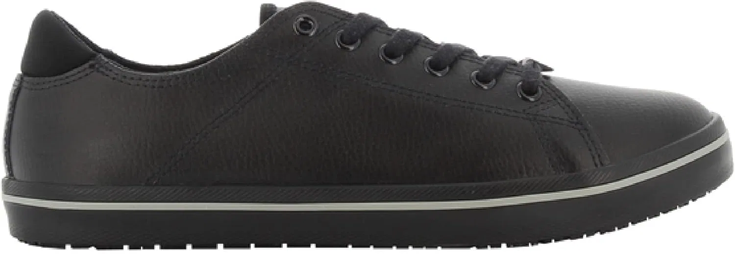 Мужские антистатические кожаные кроссовки Oxypas Fashion, Clark, Black