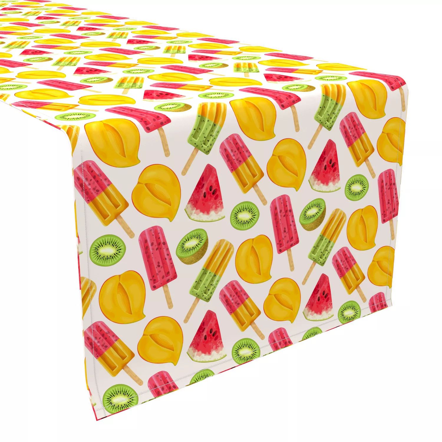 

Настольная дорожка, 100 % хлопок, 16x90 дюймов Summer Fruit Pops