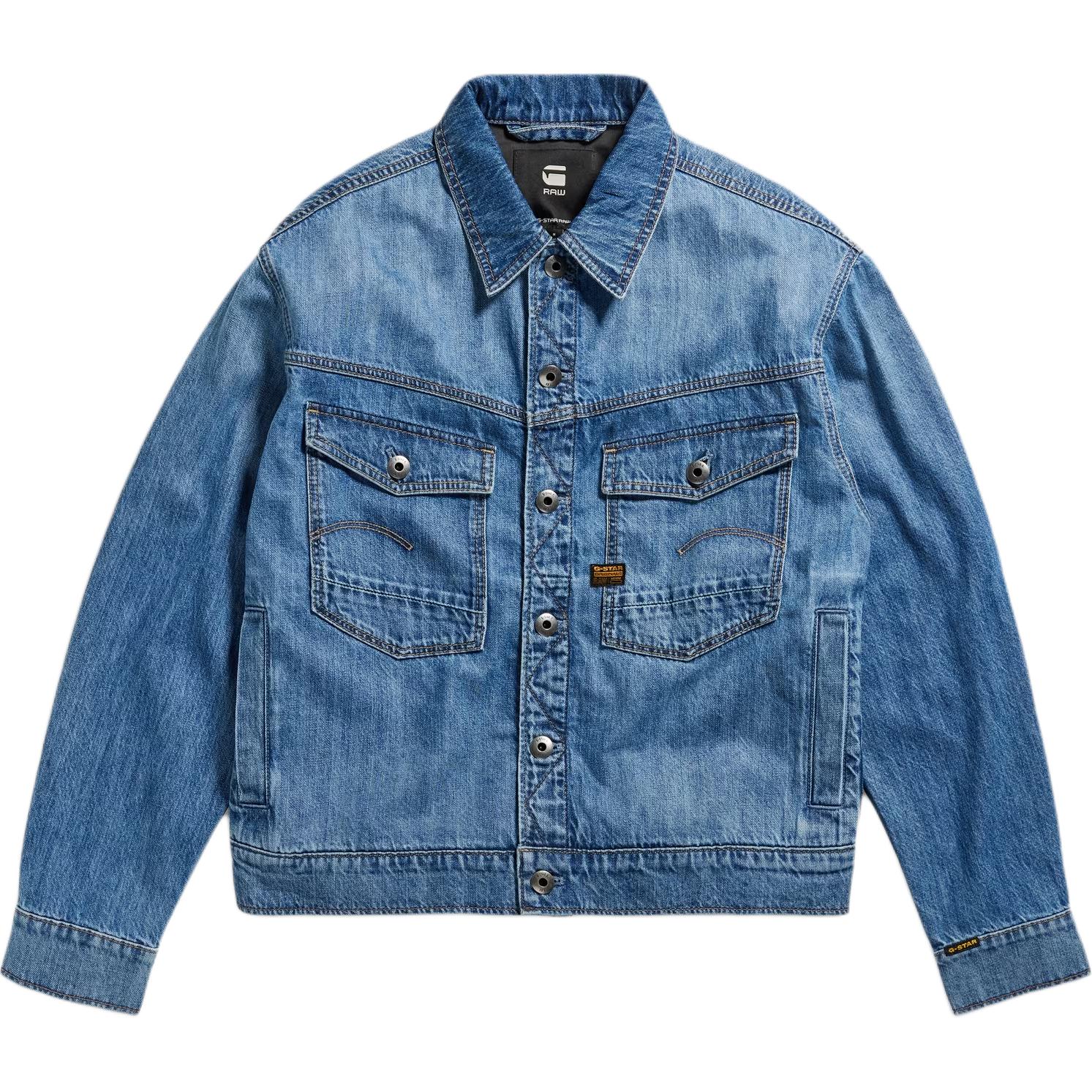 

G-STAR RAW Джинсовая куртка G STAR RAW с накладным карманом, Blue