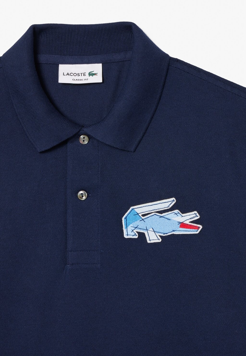 

Рубашка поло Lacoste, темно-синий