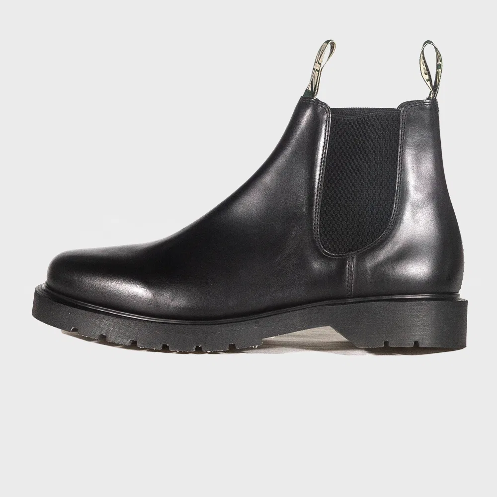 Мужские чёрные челси ботинки McCauley от Loake