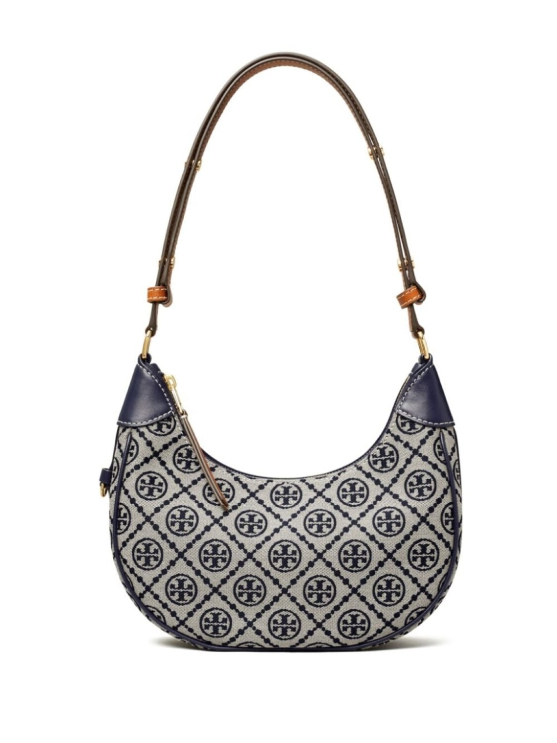 

Tory Burch сумка на плечо T Monogram Crescent, синий