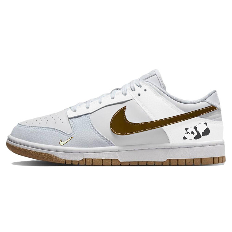 

Кроссовки Nike Dunk Skateboarding Shoes Women's Low-top Blue/white, белый/синий