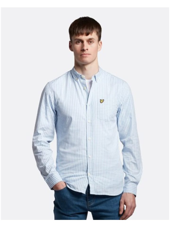 

Рубашка Lyle & Scott, синий