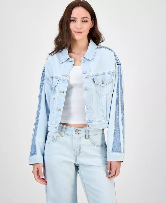 

Женская хлопковая куртка дальнобойщика в стиле 90-х, размеры XS-4X Levi's