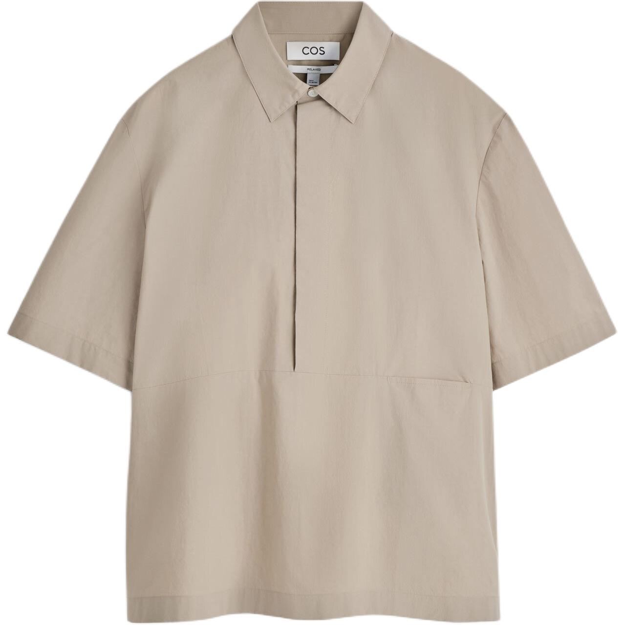 

COS Мужская рубашка бежевого цвета Beige