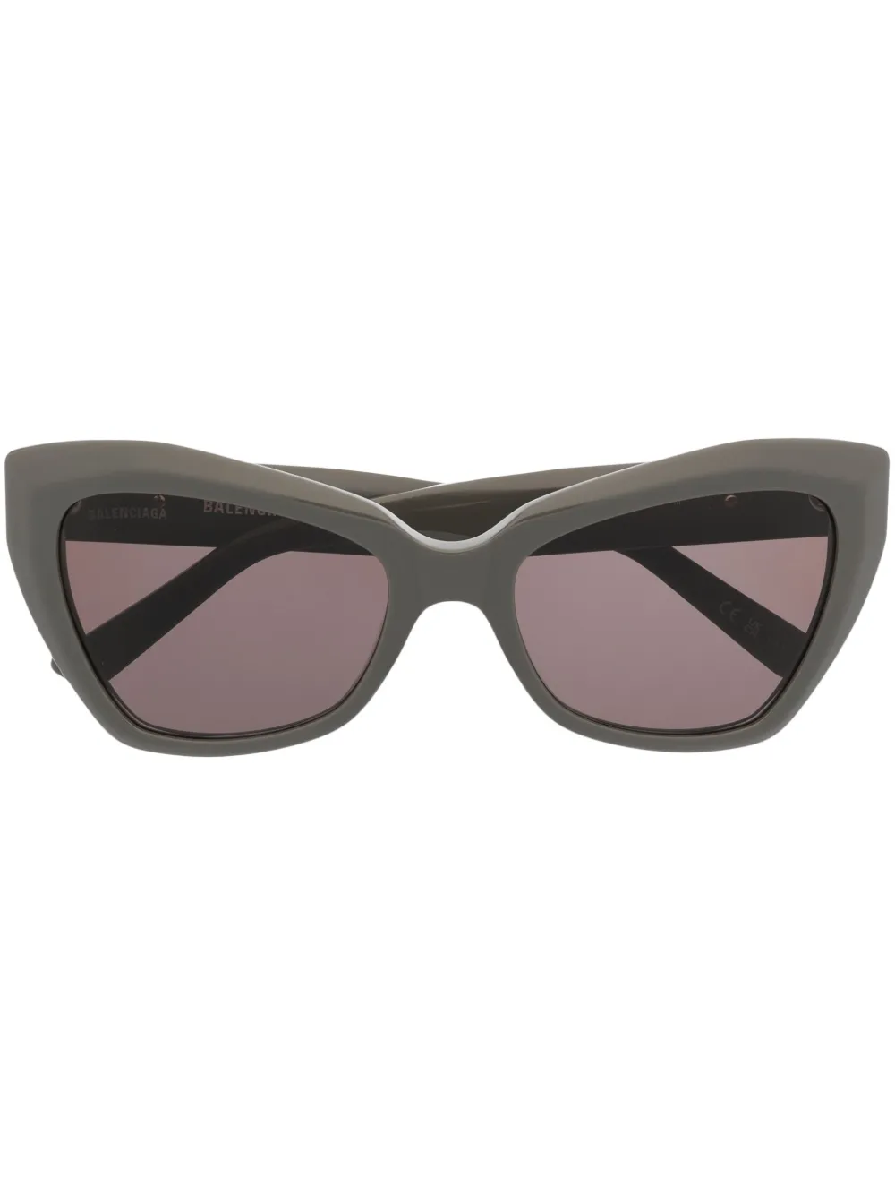 

Солнцезащитные очки в оправе 'бабочка' с логотипом Balenciaga Eyewear, серый