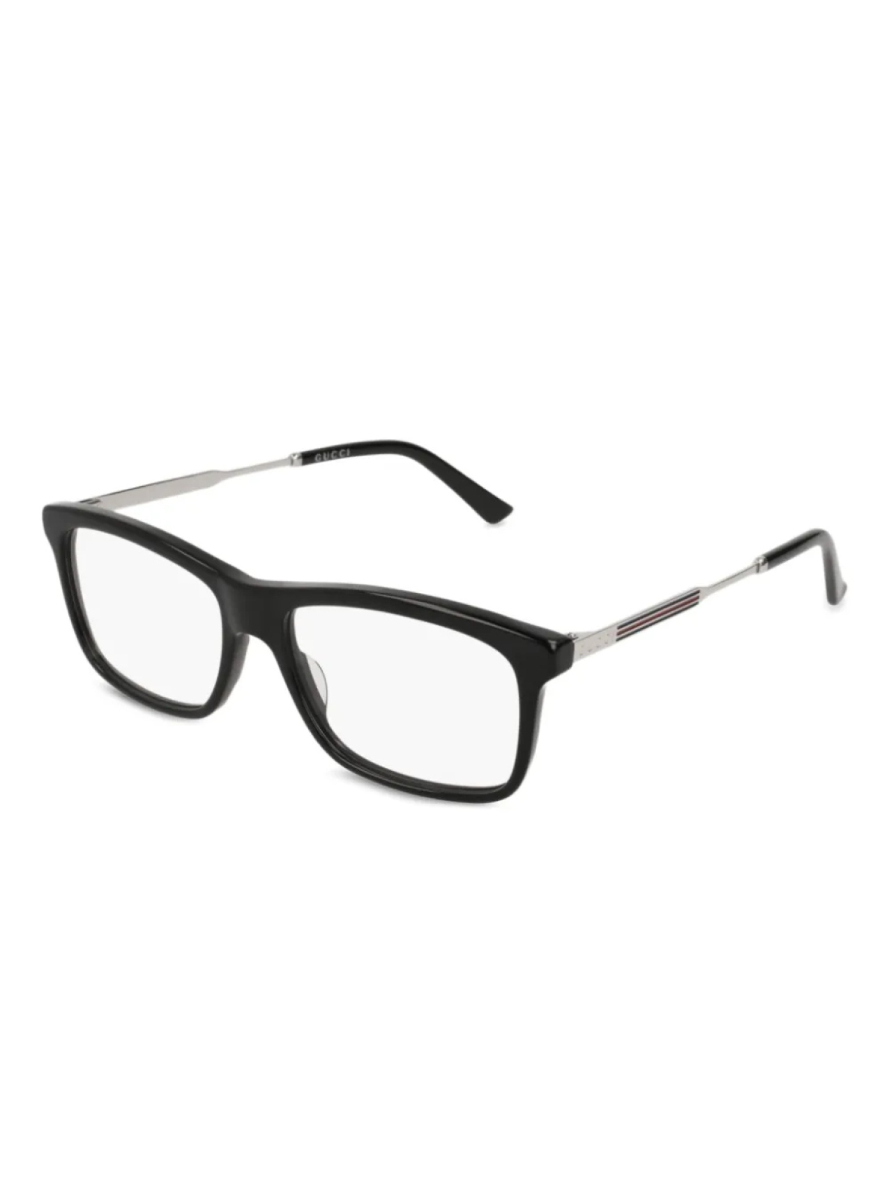 

Очки в квадратной оправе Gucci Eyewear, черный