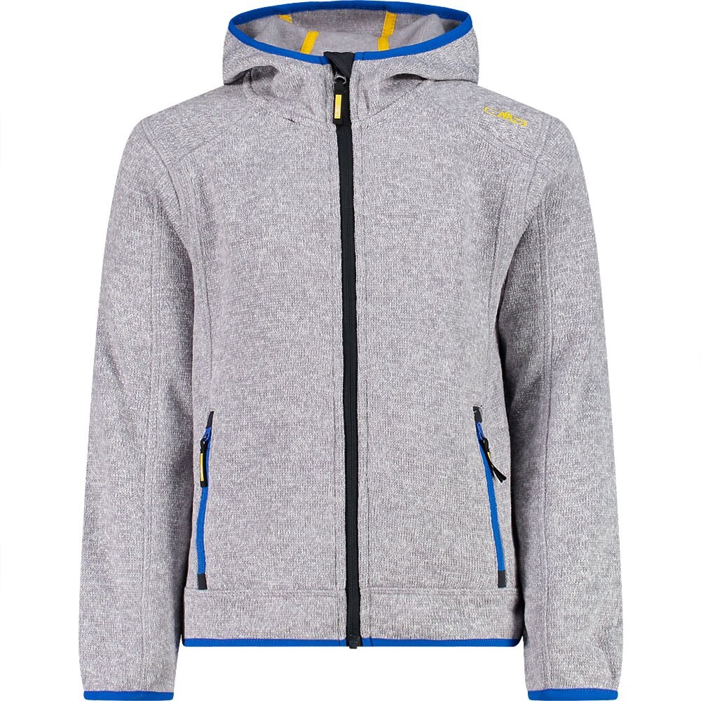 

Толстовка на молнии CMP Heavy Fix 3H60844 Hooded, серый
