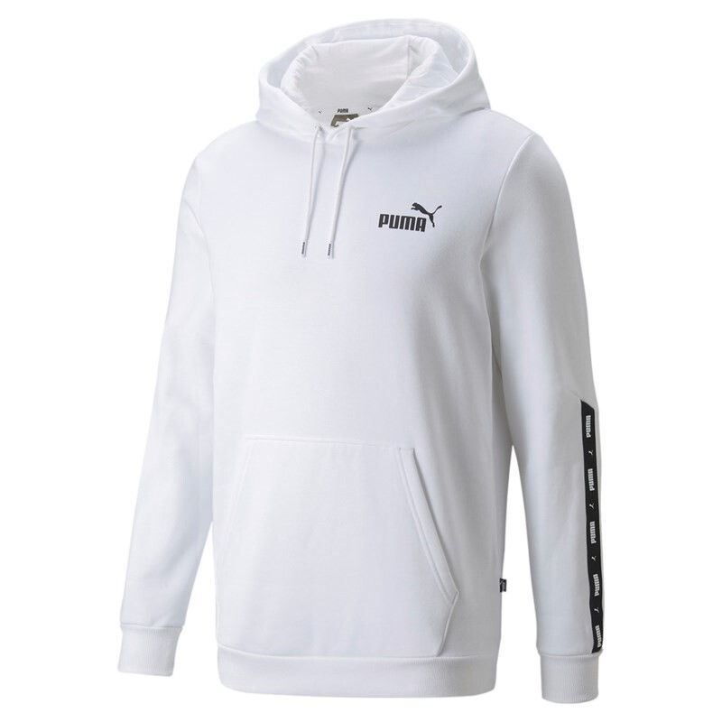 

Мужская толстовка ess+ Tape Hoodie fl Puma, белый