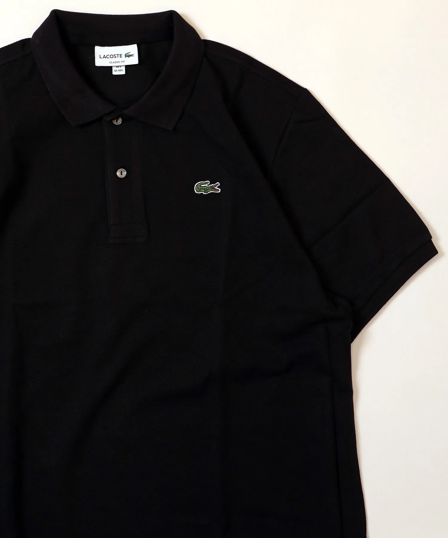 Рубашка поло Lacoste Мужская/Женская, Классическая, белый — фото 2