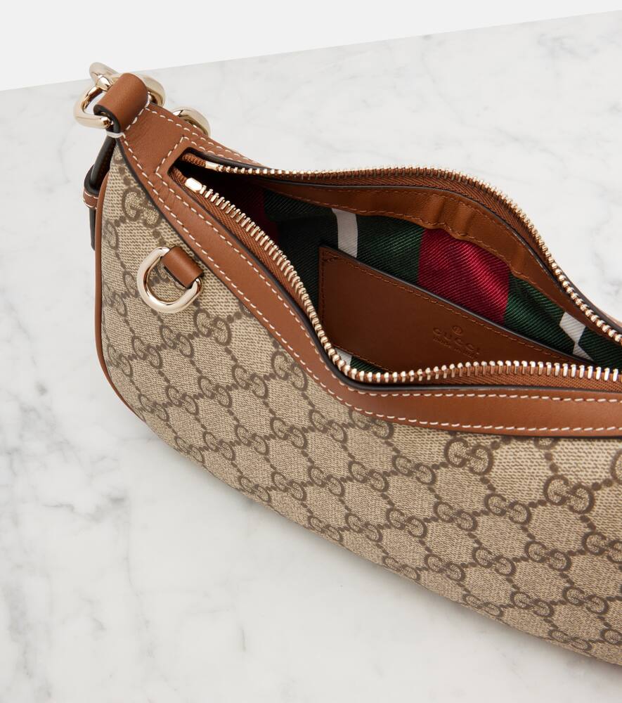 Сумка через плечо Gucci GG Emblem Small из канваса — фото 3