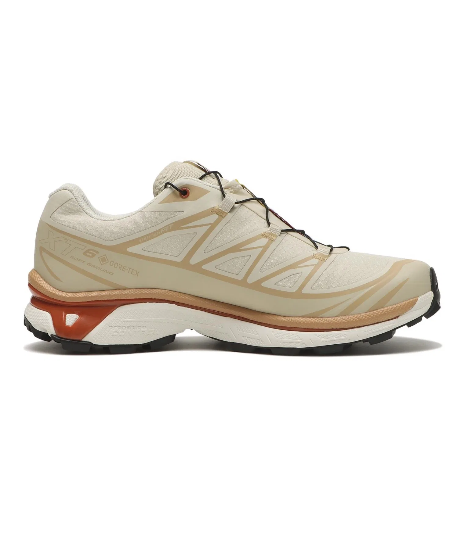 Унисекс кроссовки SALOMON XT-6 GORE-TEX бежевые — фото 4