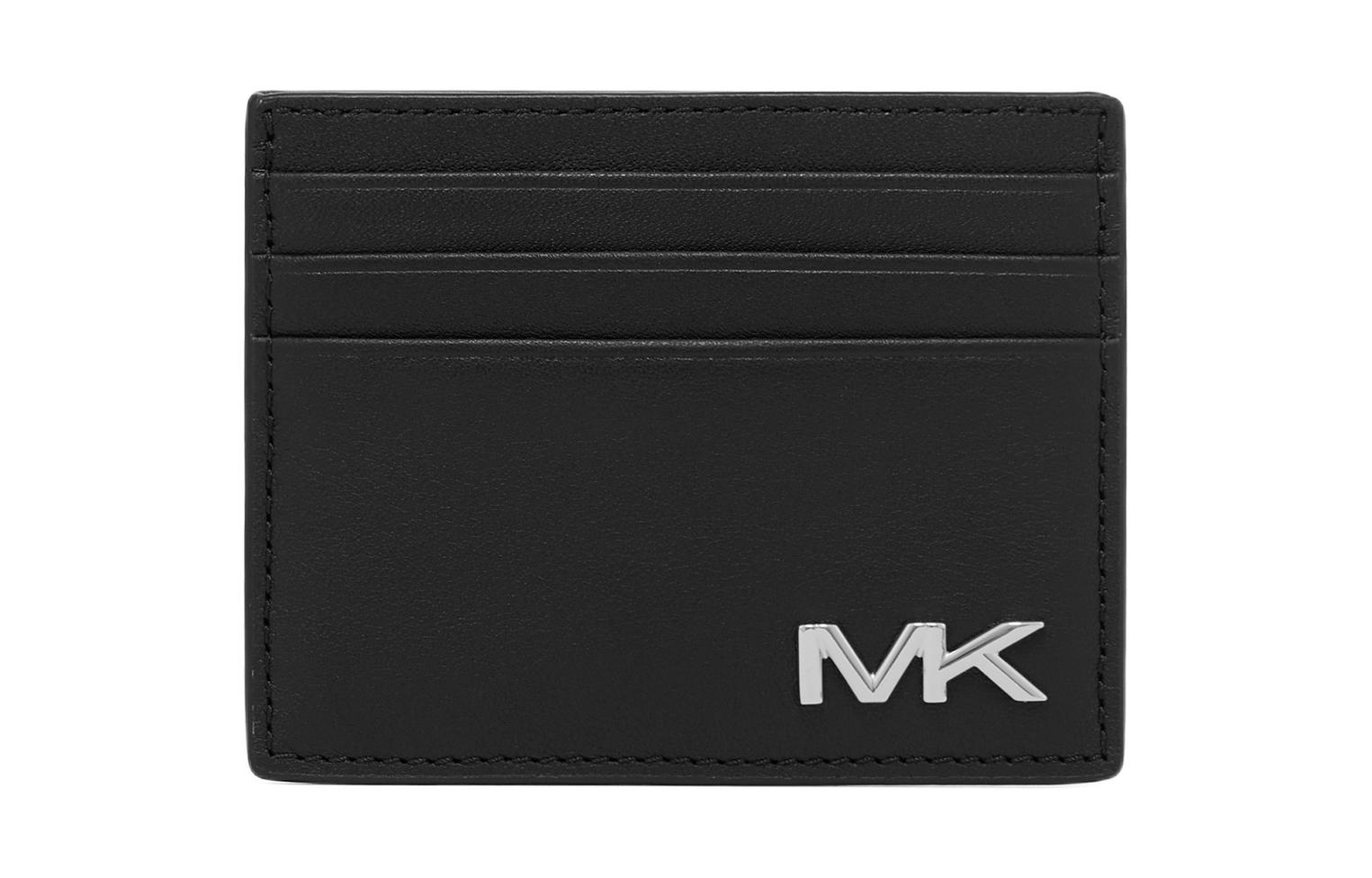 

Кожаный кардхолдер мужской черный MICHAEL KORS