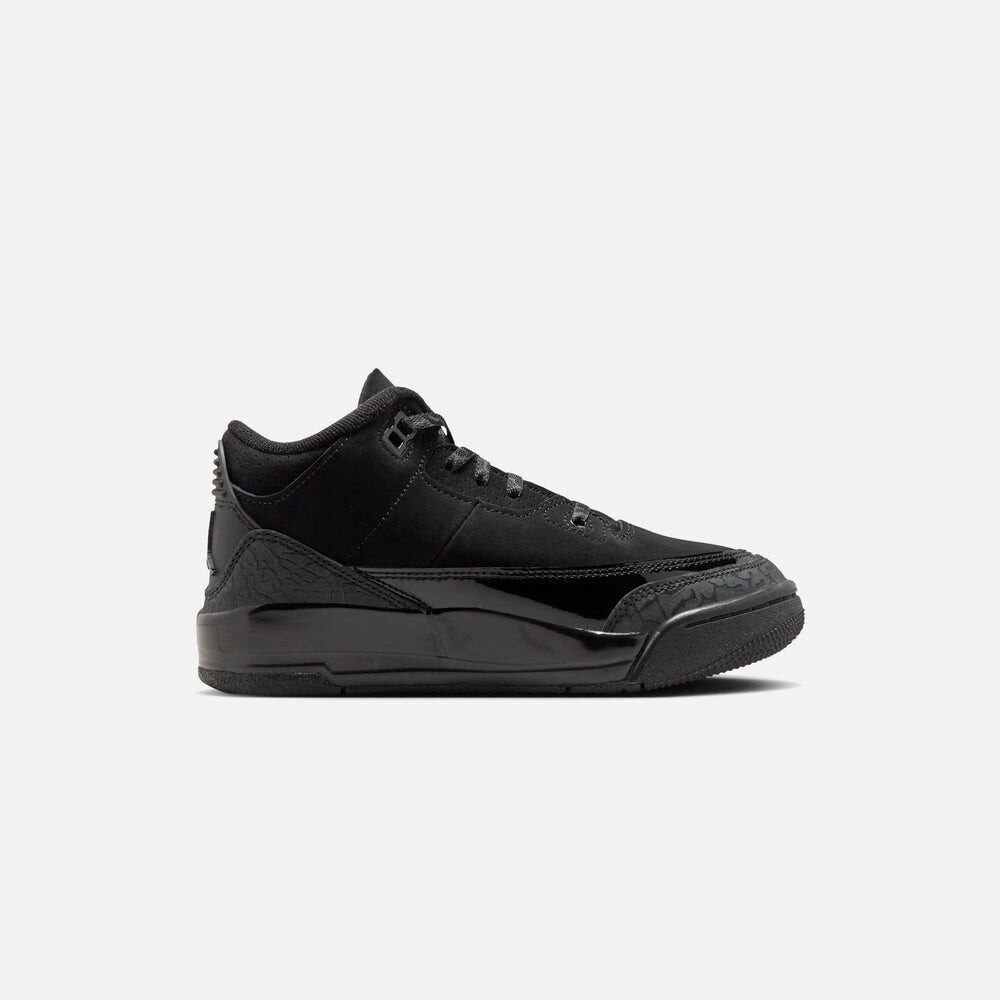 

Кроссовки Jordan PS Air Jordan 3 Retro, цвет Black/Dark Charcoal/Black