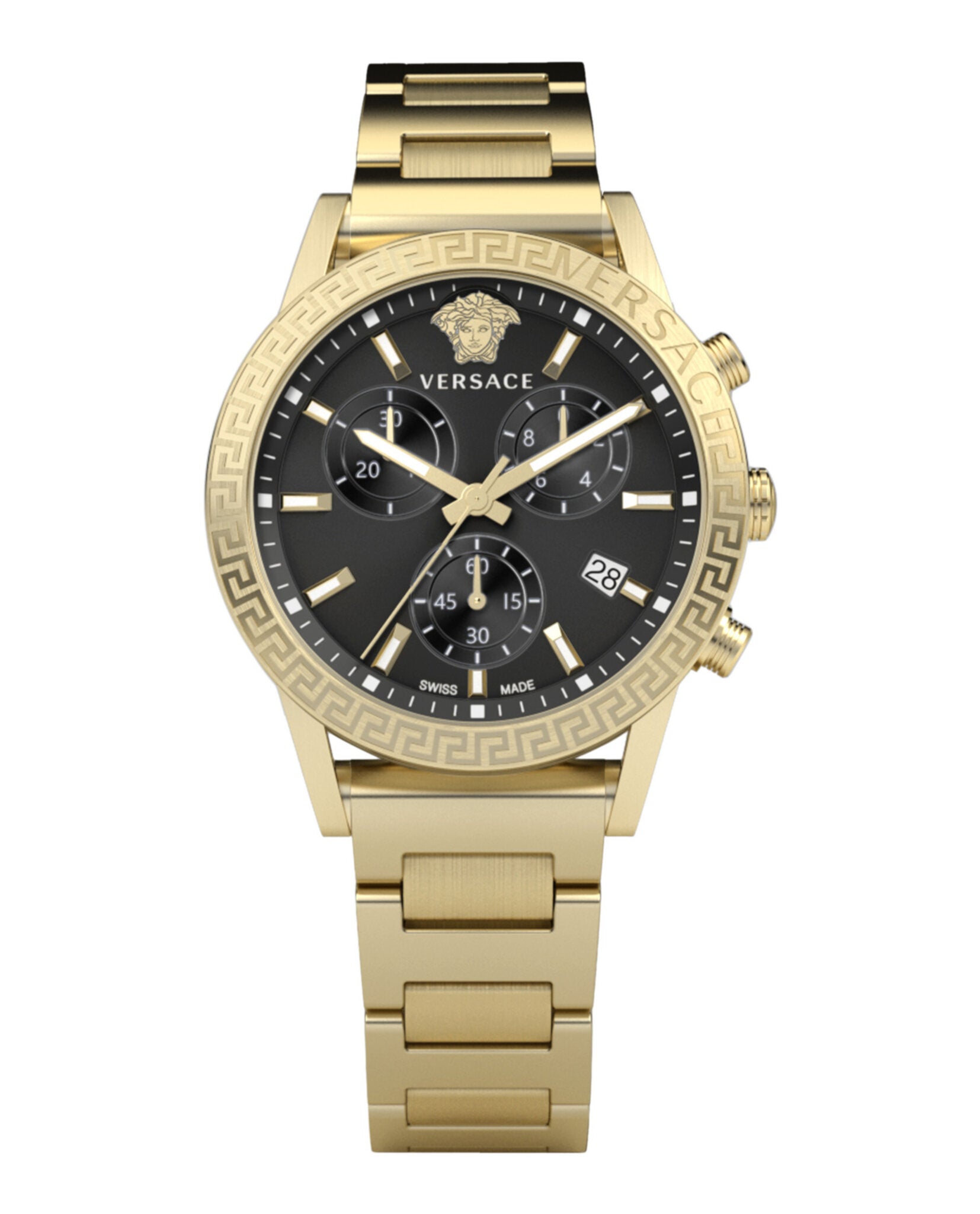 

Часы Sport Tech Versace, золотой/золотой/черный