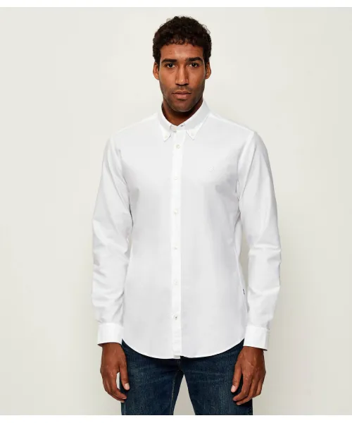 

Рубашка H-roan-bd-e-c1-253 Slim fit Boss, белый