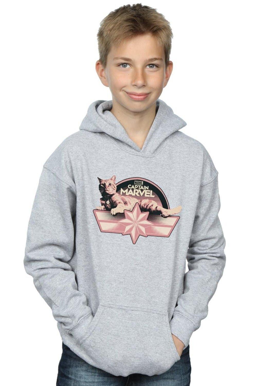 

Толстовка Captain Chillin Goose Marvel, серый