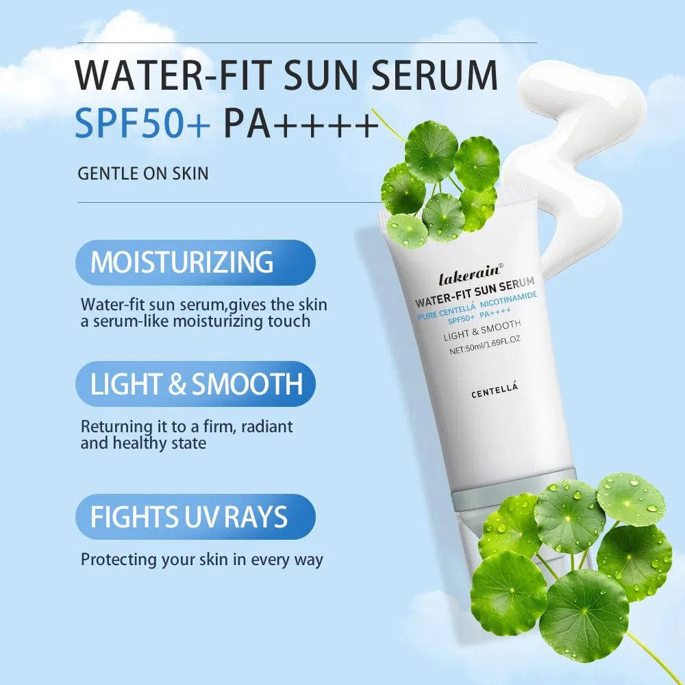 Солнцезащитный крем с центеллой азиатской SPF 50 PA++++, 50 мл Hophat — фото 3