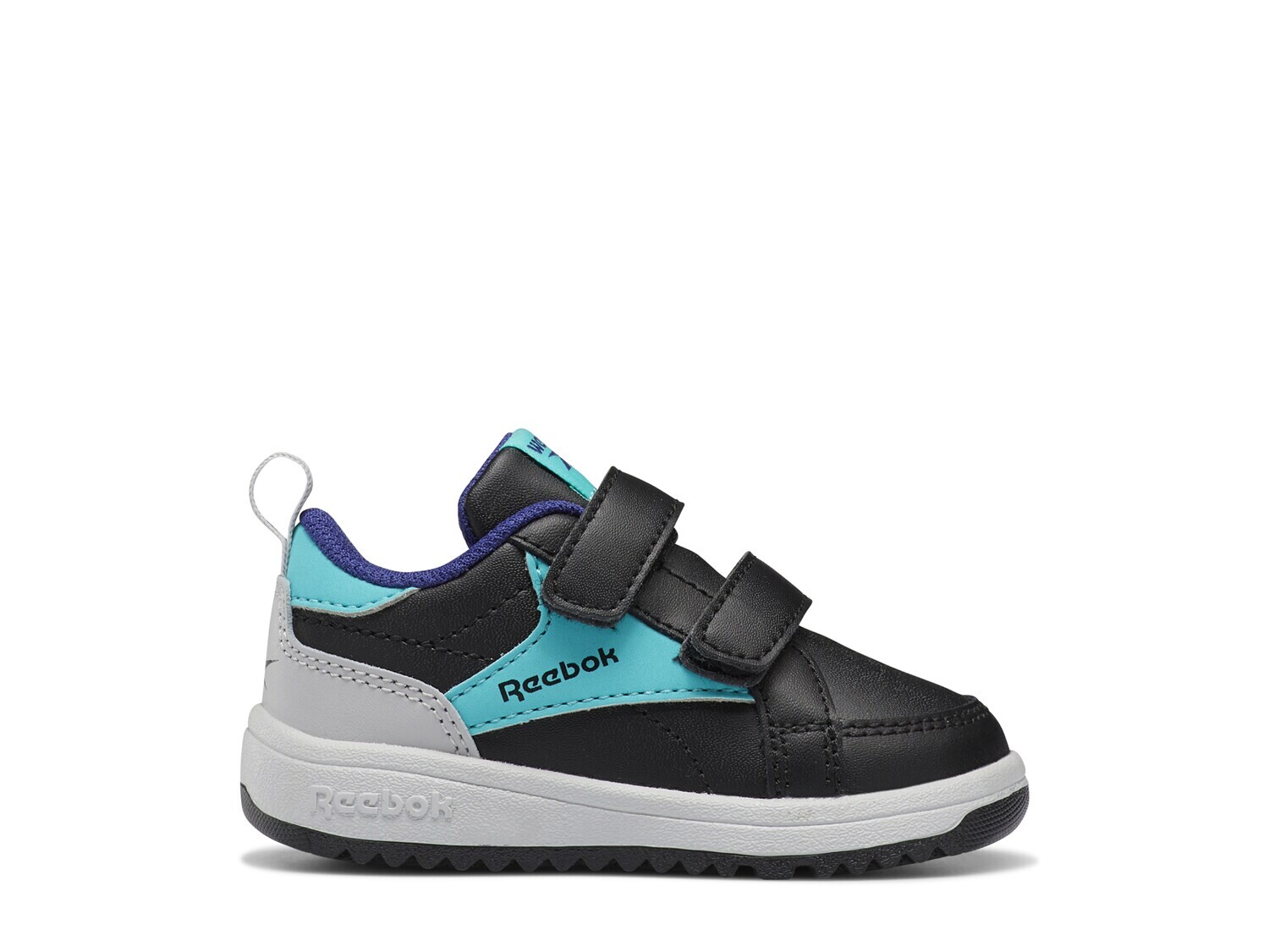 

Кроссовки детские Reebok Weebok Low Heritage Court с застежкой, черный