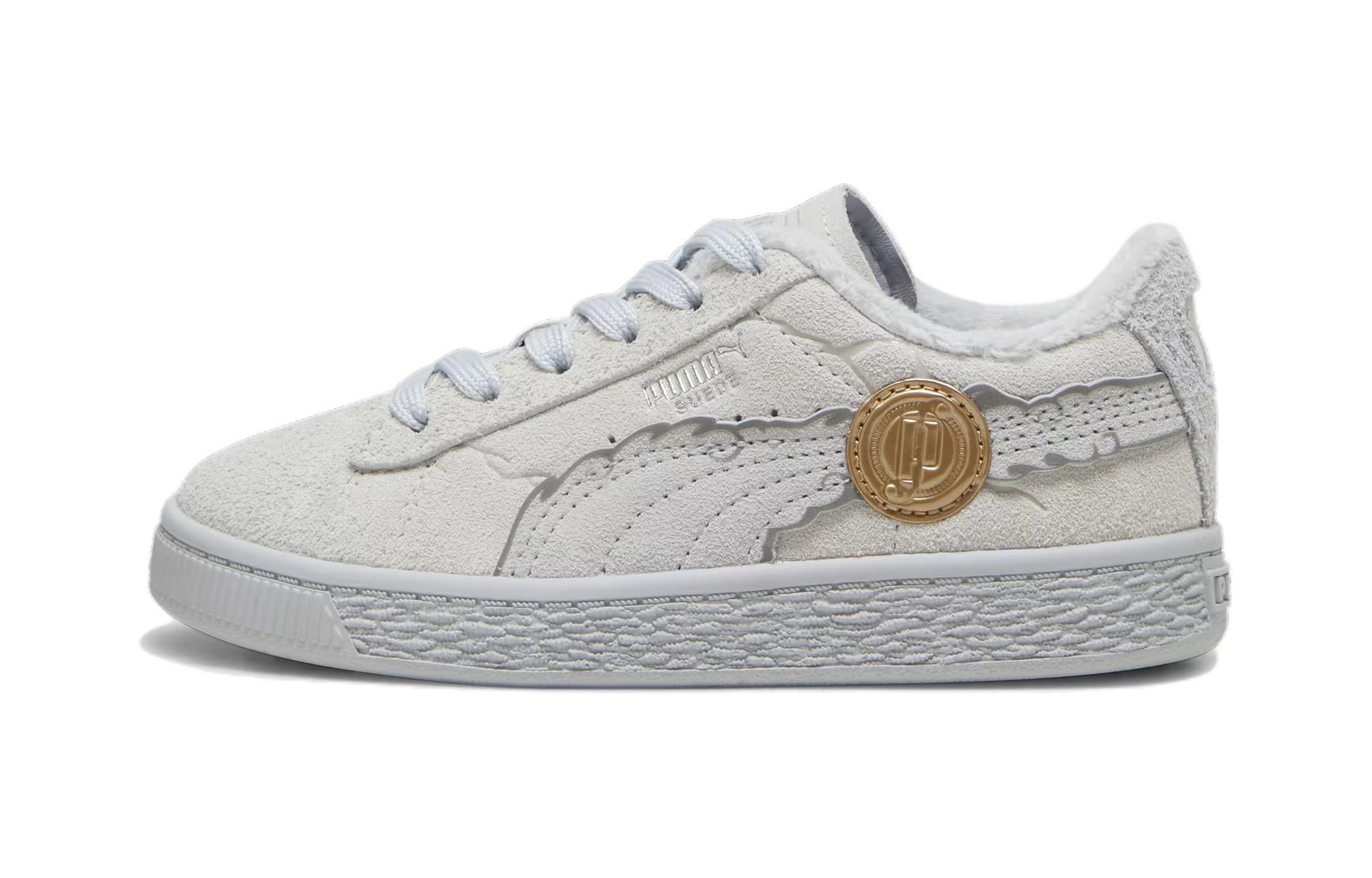 

Puma Suede Kids Обувь для скейтбординга PS, White