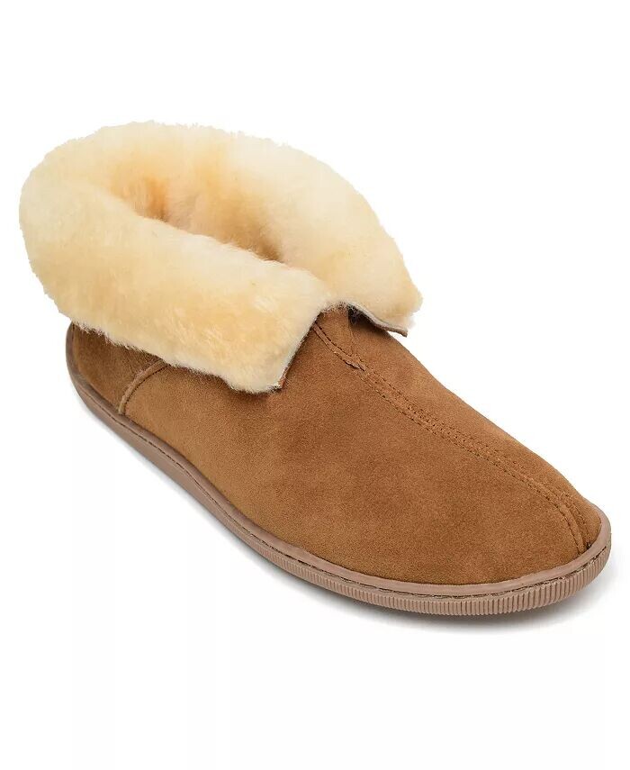 

Мужские тапочки-ботфорты Minnetonka, коричневый/бежевый