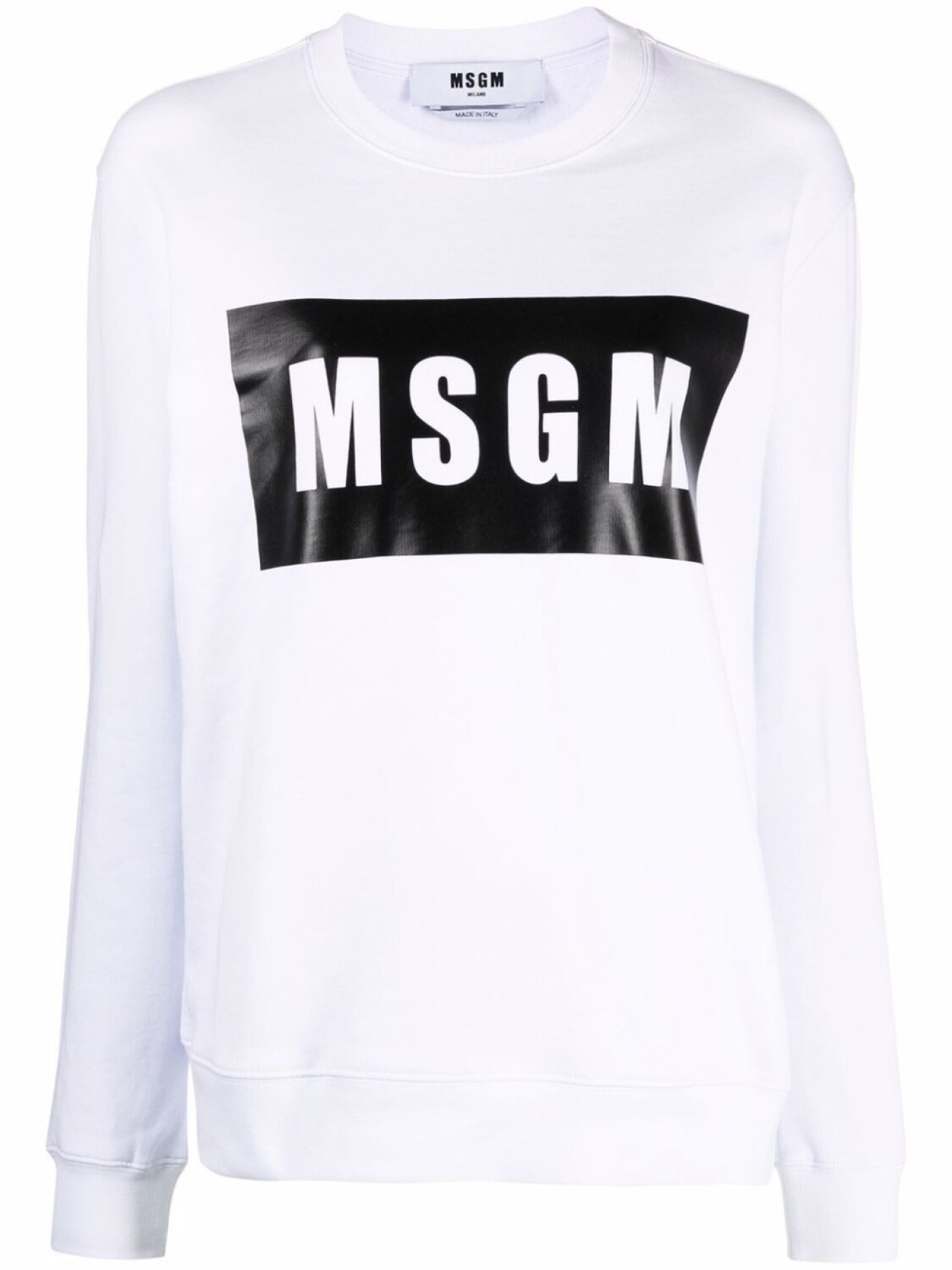 

MSGM толстовка с логотипом, белый