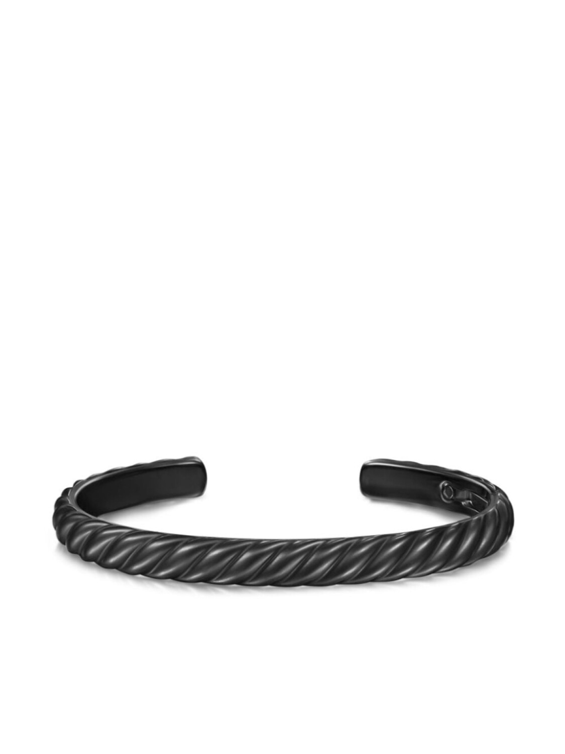 

Браслет-манжета Sculpted Cable David Yurman, черный
