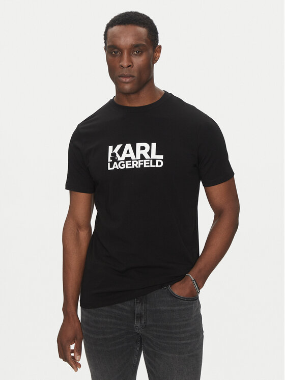 

Футболка обычного кроя 755087 552235 Karl Lagerfeld, черный