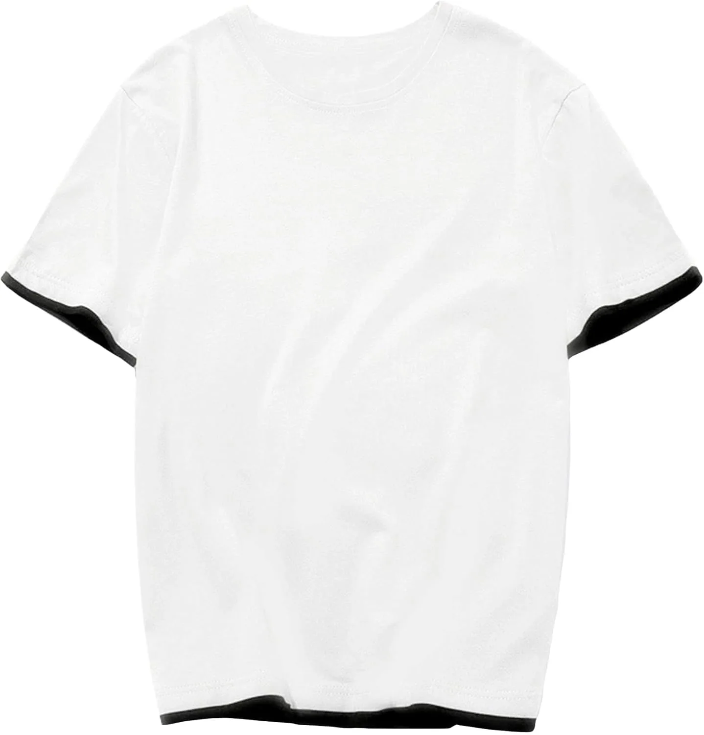 

Мужская футболка Heavyweight Loose с круглым вырезом и короткими рукавами, Plus Size Maiyifu-GJ