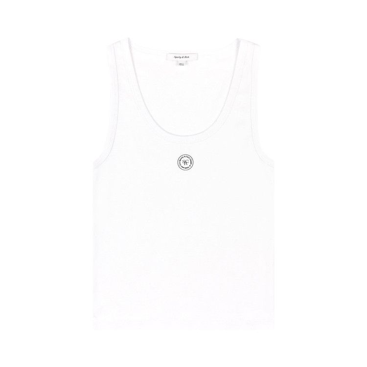 

Топ Sporty & Rich SHRWC Baby Rib Tank, White