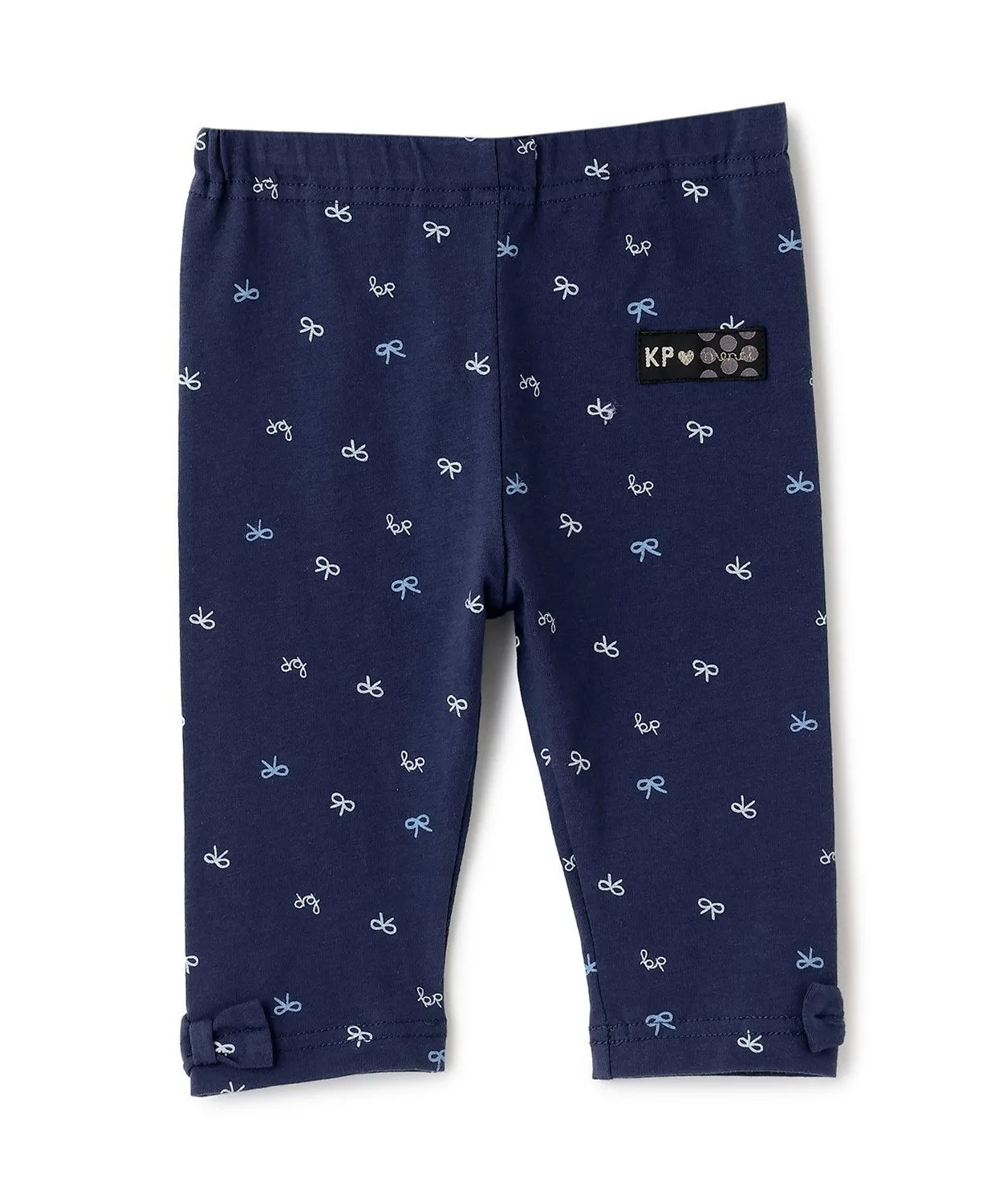 Гетры с принтом "медвежья майка", длина 3/4 KP, Navy blue