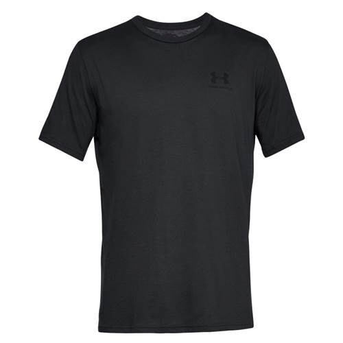 

Футболка Under Armour Sportstyle Left Chest T-shirt, черный