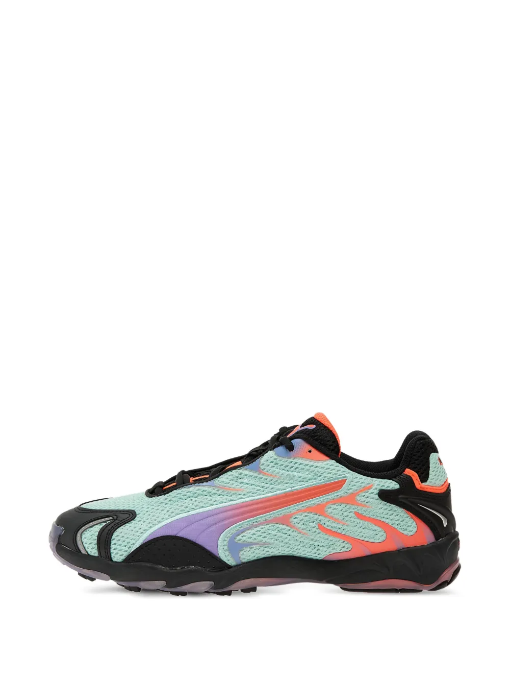 Сетчатые кроссовки Inhale PUMA, зеленый — фото 3