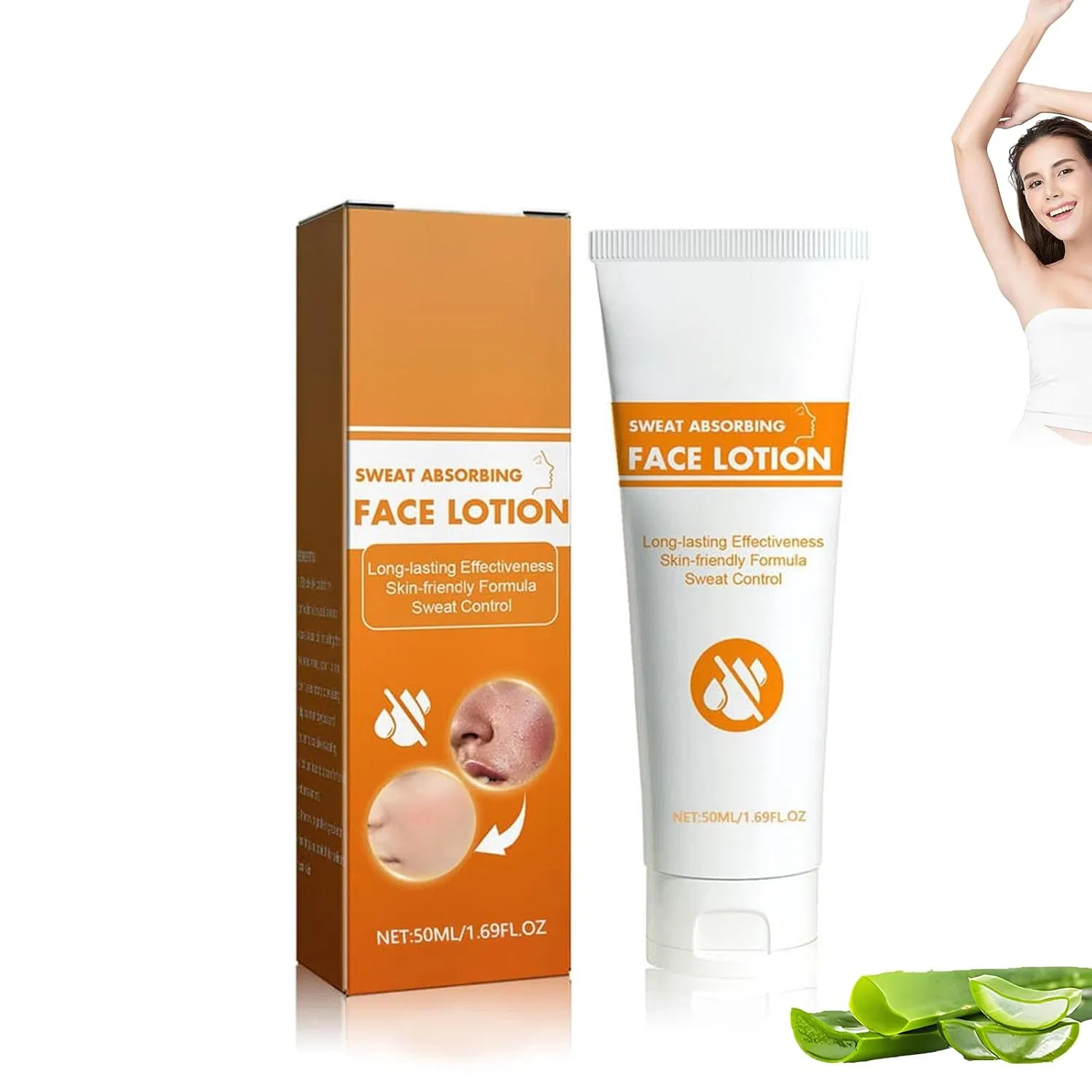 Крем для лица SPF — SPF АНТИПЕРСПИРАНТ ДЛЯ ЛИЦА И КОЖИ ГОЛОВЫ GENERISCH, 50 МЛ