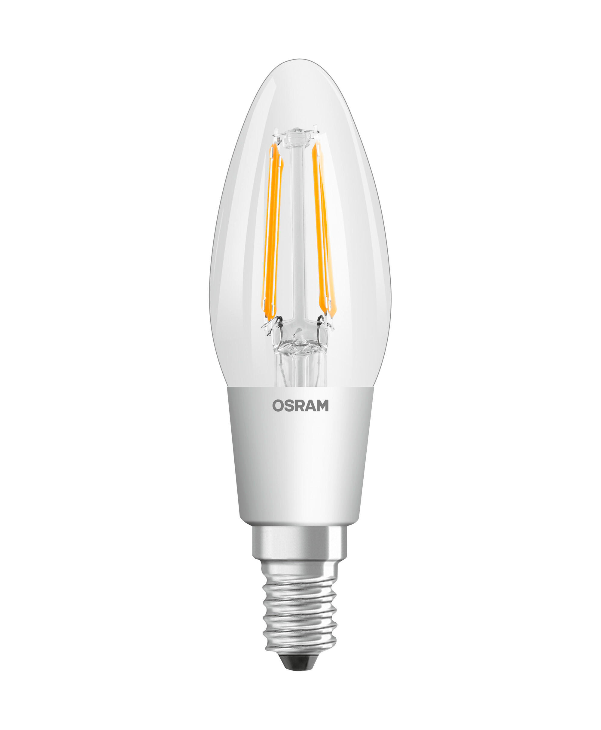 

Светодиодная лампочка Osram, 3,5x11,5 см, прозрачный