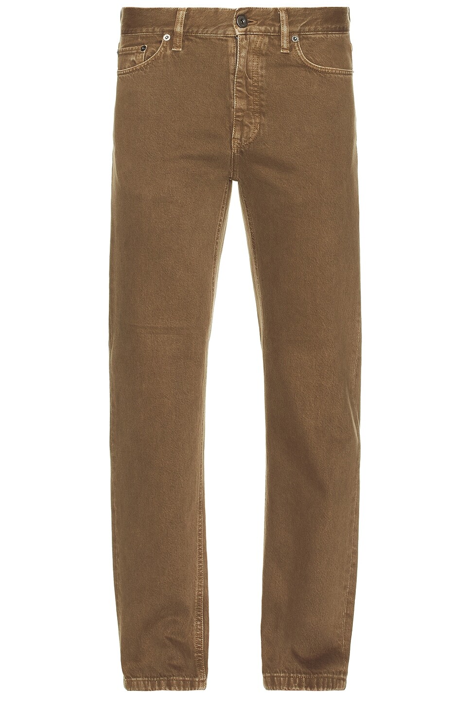 

Джинсы из чистого денима Zegna, хаки