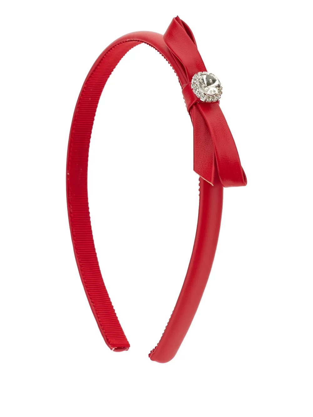 

Повязка на голову с бантом Monnalisa, красный