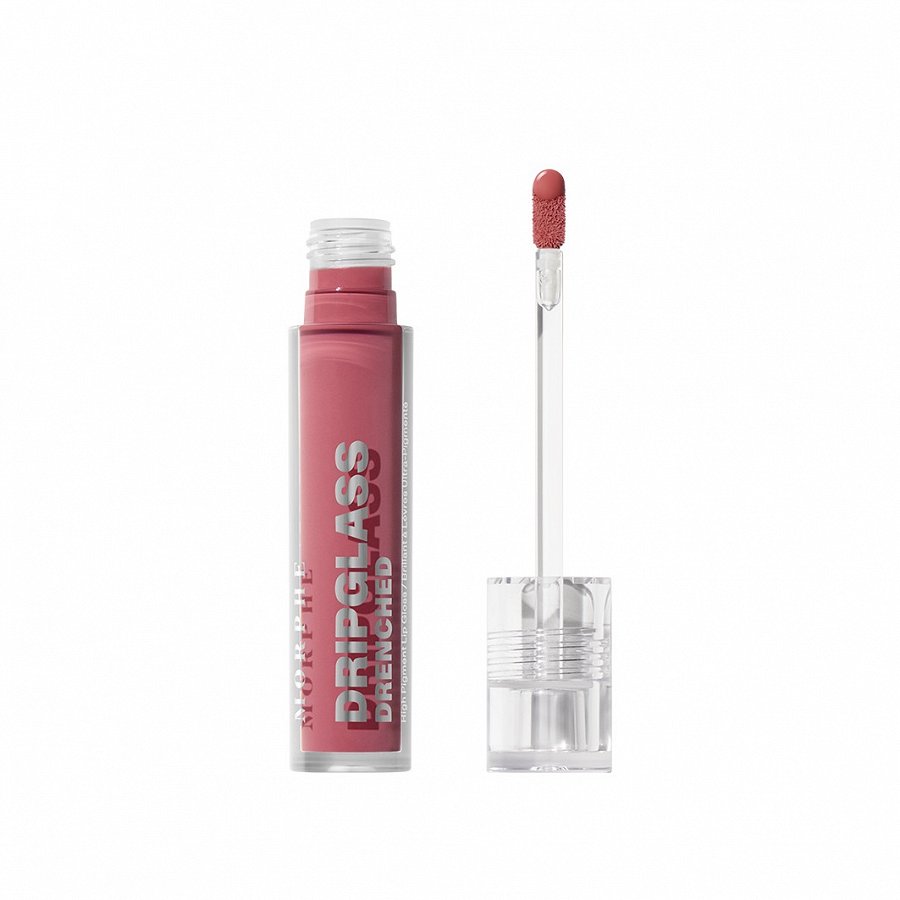 

Блеск для губ dripglass drenched lip gloss Morphe, цвет mauve splash, 8 мл