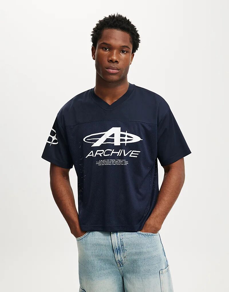 

Футболка Cotton On синего цвета