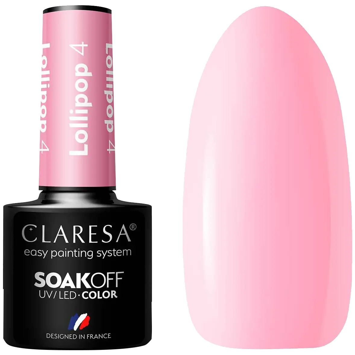 

Гибридный лак для ногтей 4 Claresa Lollipop, 5 гр